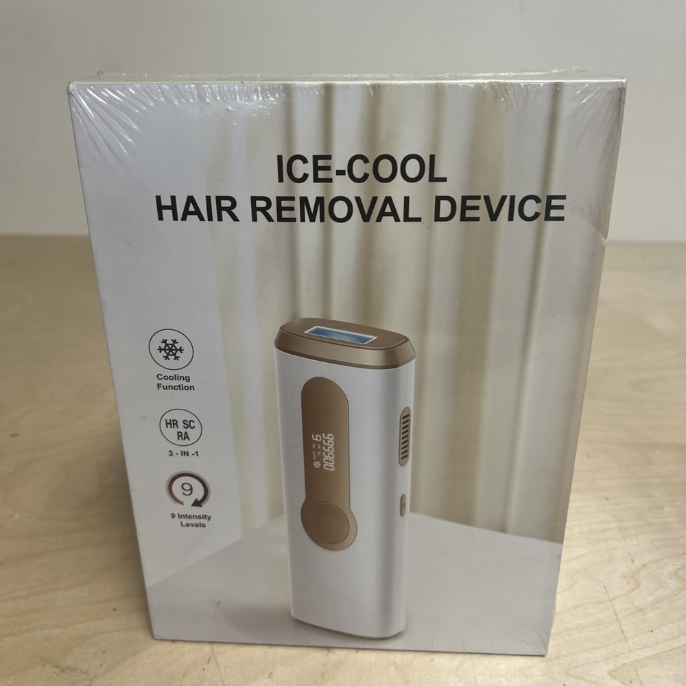 Ice-Cool Hair Removal Device IPL 9 Intensity Levels Brand New