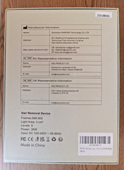 Ice Cool IPL Hair Removal Treatment with Instructions and All Accessories