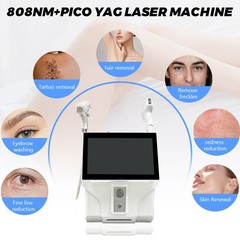 Mecavie 2-in-1 Diode Pico Laser Hair Reduction Tattoo Removal Beauty Equipment