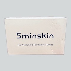 5minskin IPL Hair Removal Device White Corded Electric