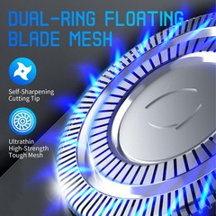 Snapbuy Electric Razor For Men Waterproof Cordless Shaver 90-Min Runtime4D