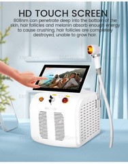 Freezing point Painless 755 808 1064 Permanent Diode Laser Hair Removal Machine