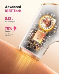 LYSMOSKI Laser Hair Removal for Women and Men, At-Home IPL Hair Removal Device