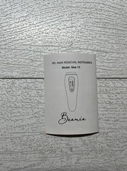 Beamia IPL Hair Removal Bea-13 999999 Flashes Glasses And 1 Razor Included