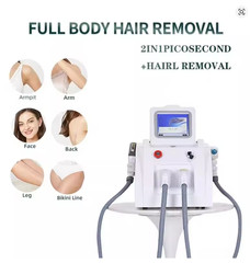 OPT 2-in-1 Hair Removal Machine Full Body Use Skin Smooth Reduce Unwanted Hair