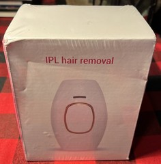 (Sealed)Laser hair removal device: armpit, bikini, body hair portable permanent