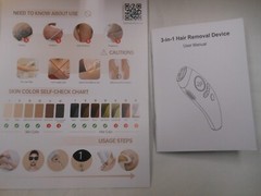 IPL Hair Removal Device 9 Levels 3-IN-1 aopvui NEW Open Box