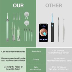 15 Pack Ear Wax Removal Tool Kit with Light – LED Ear Cleaning Kit, Ear Wax R…