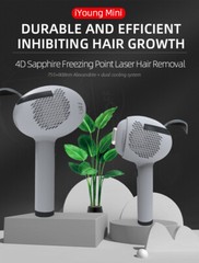 Portable Diode Laser Hair Removal Machine Ice Cooling Painless 808nm Hair Remove