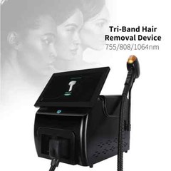 Spa Painless Ice Titanium 755 808 1064nm Diode Laser Body Hair Removal Machine