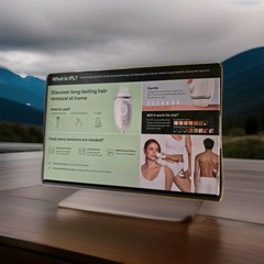 New Braun Silk-Expert Mini Home Laser Hair Removal for Women and Men. Brand New!