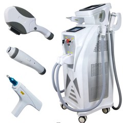 3in1 OPT IPL ND YAG Laser TATTOO REMOVAL HAIR REMOVAL RF Skin Whitening Machine