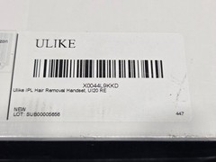 Ulike Air IPL Hair Removal Handset UI20 RE Pink 300K Flashes