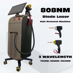 4000W Permanent Depilation Diode Laser Hair Removal Machine 755 808 940 1064nm