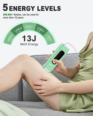 Versatile IPL Hair Removal Device for Smooth Skin: Auto & Manual Modes Included
