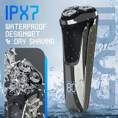 Snapbuy Electric Razor For Men Waterproof Cordless Shaver 90-Min Runtime4D