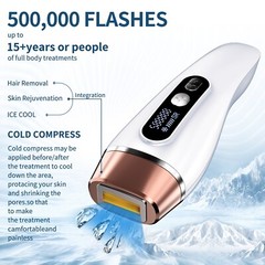 Permanent Hair Removal, CNV IPL Laser Hair Removal for Women/Men, at-Home Use