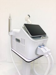 4-Wavelength 2in1 Laser RF Salon Hair Reduction Tattoo Pigment Skin Care Machine