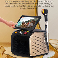 Permanent lazer Depilation Diode Laser Hair Removal Machine 755 808 1064nm