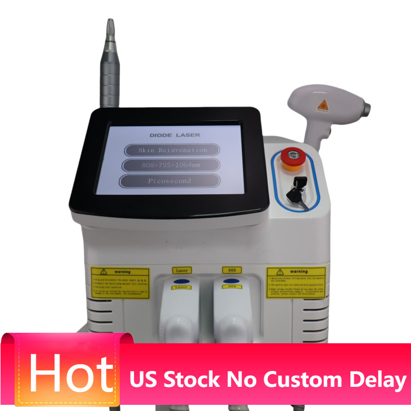 Portable 808nm Diode Laser Hair Removal Kit for Home Salon Beauty Care