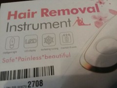 Hair Removal Instrument LED Lasts 8 Weeks Safe Painless Beautiful 4 1/2 star