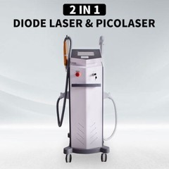 Diode Laser Hair Removal Machine ND YAG LASER Tattoo Removal Skin Rejuevantion