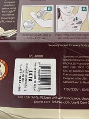 Remington i-light Pro IPL-6000 Professional Hair Removal Men Women Home ilight