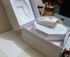 Iluminage Touch Permanent Hair Reduction System. Open Box FG70701