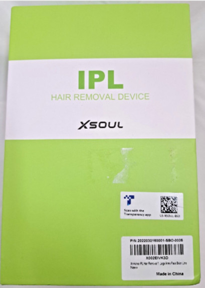 XSOUL IPL Hair Removal Device At-Home Laser Smooth Skin System