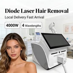 808 Diode Laser Hair Removal Machine 755 808 940 1064nm 10Bars Smooth Skin