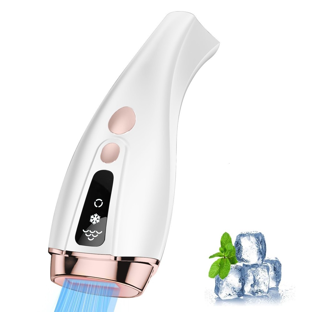 Home Ice Cooling IPL Laser Hair Removal Device for Body, Bikini, Armpit, Face