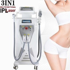 3 in1 OPT YAG Laser Tattoo Hair Removal Machine RF Skin Rejuvenation Lift Device