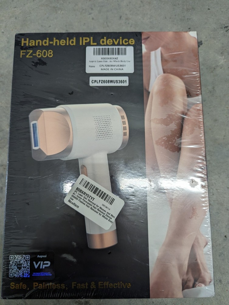 Aopvui FZ-608 Laser Hair Removal Hand-held IPL Device 999900 Flashes. 194