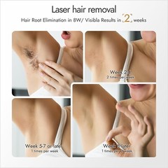 Permanent IPL Laser Hair Removal Device Safe At-Home Use For Women And Men