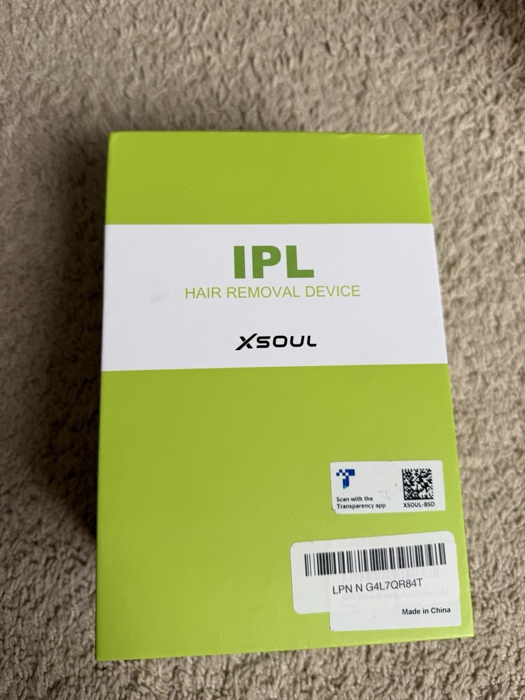 XSOUL At-Home IPL Hair Removal for Women and Men Permanent Hair Removal