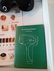 Auyukoi Unisex White Gold Skin Laser IPL Professional Hair Removal Device A84