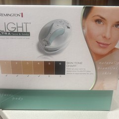 Remington IPL6500 iLight Ultra Face Body At-Home IPL Hair Removal System