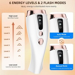 Home Ice Cooling IPL Laser Hair Removal Device for Body, Bikini, Armpit, Face
