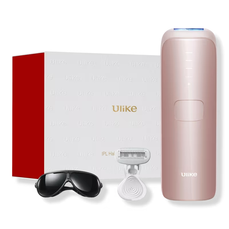 New Ulike Air 3 (Pink) – includes charging cables and protective eyewear.