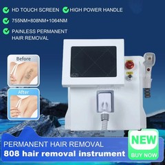 808 Diode Laser Hair Removal Yag 755 808 1064 Diode Laser Hair Removal Machine