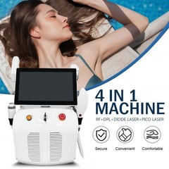 4-in-1 Diode Laser Pico IPL RF Hair Removal Skin Rejuvenation Tattoo Removal