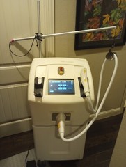 Quanta Forte System Laser SR580 Hair Removal Foot pedal LOW PULSE COUNT