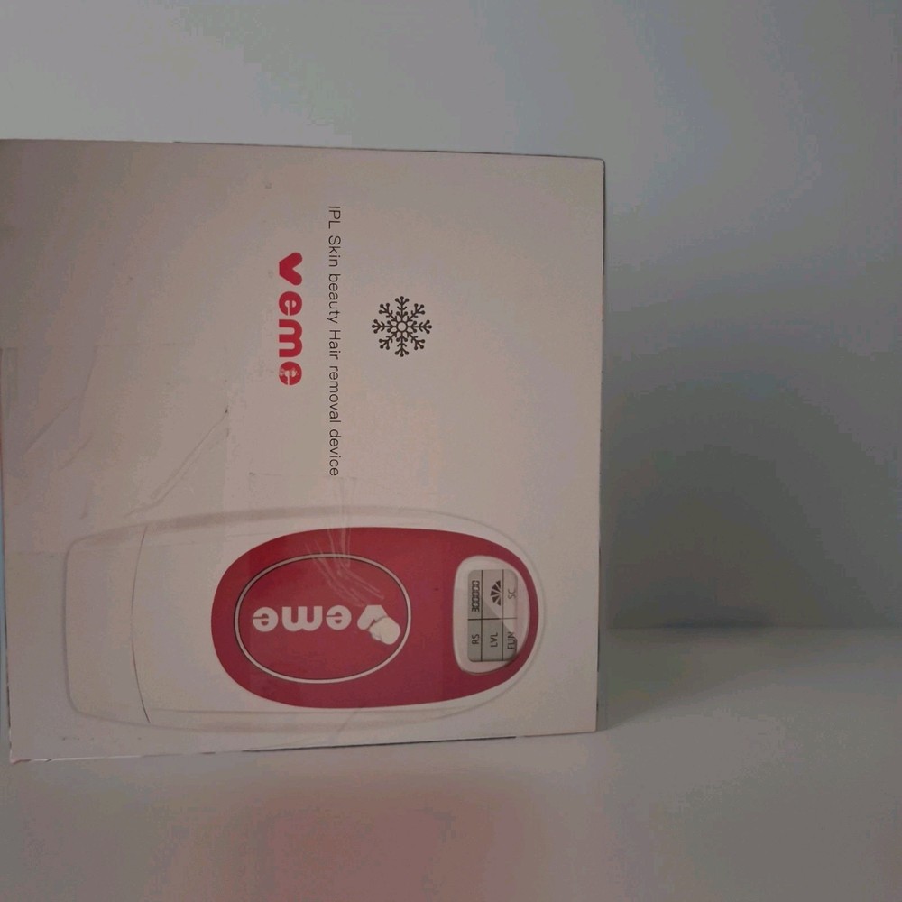 VEME IPL Laser Hair Removal Device for Women Men open box