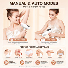 IPL Hair Removal 999999 Flashes Permanent Remover Women Men Face Body