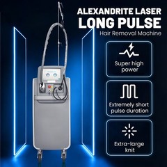 755/1064nm Alexandrite Long-Pulse Fiber Semiconductor Laser Hair Removal Machine