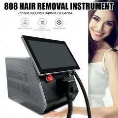 Professional 755 808 940 1064NM 4 Wavelength Diode Laser Hair Removal Device