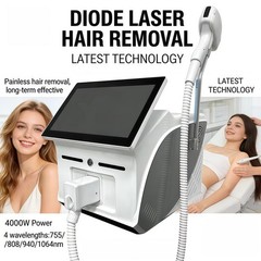 Professional FAC 4-Wavelength Diode Laser Hair Removal Device for All Skin Tones