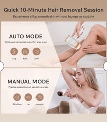 Aopvui FZ-608 Laser Hair Removal Hand-held IPL Device 999900 Flashes