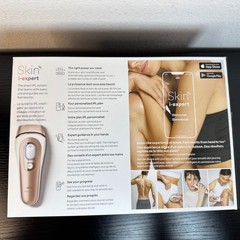 Braun Skin i-Expert IPL Hair Removal System PL7243 Open Box 3 Heads Pouch